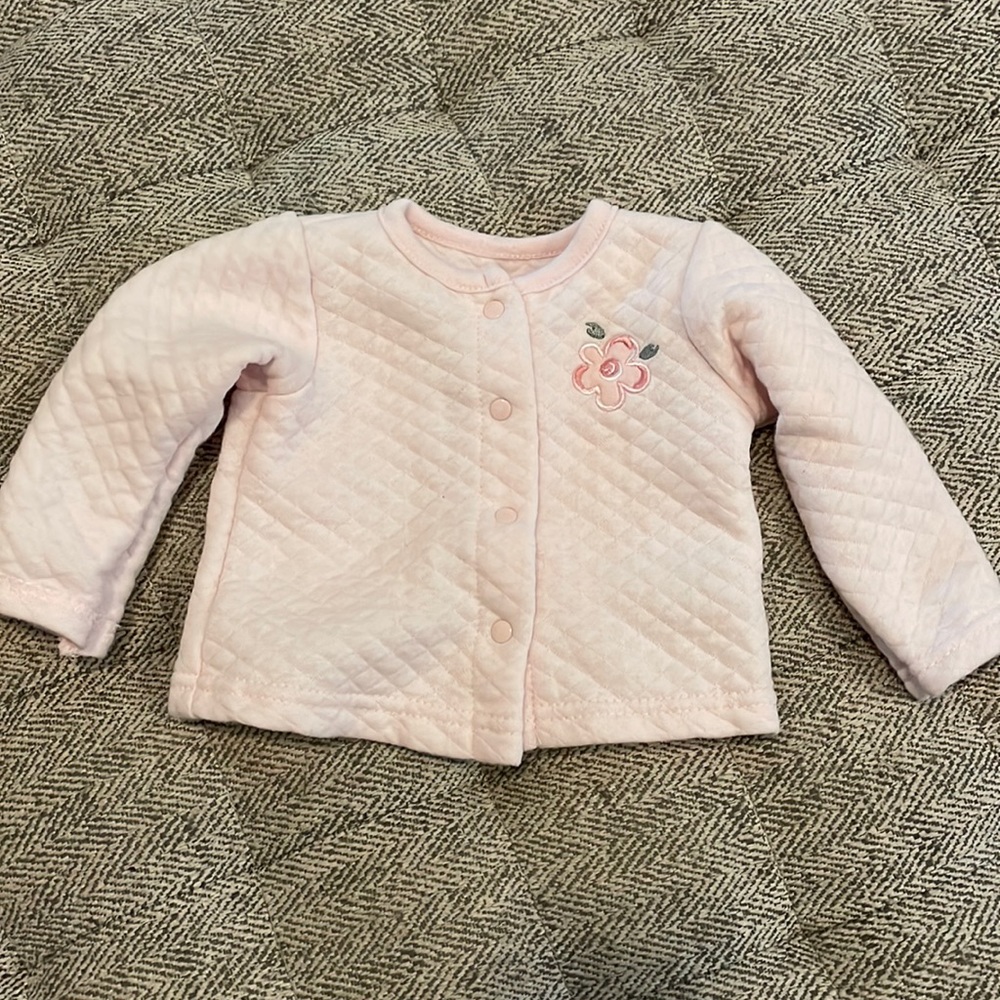 Le Top quilted jacket size 3-6 mths